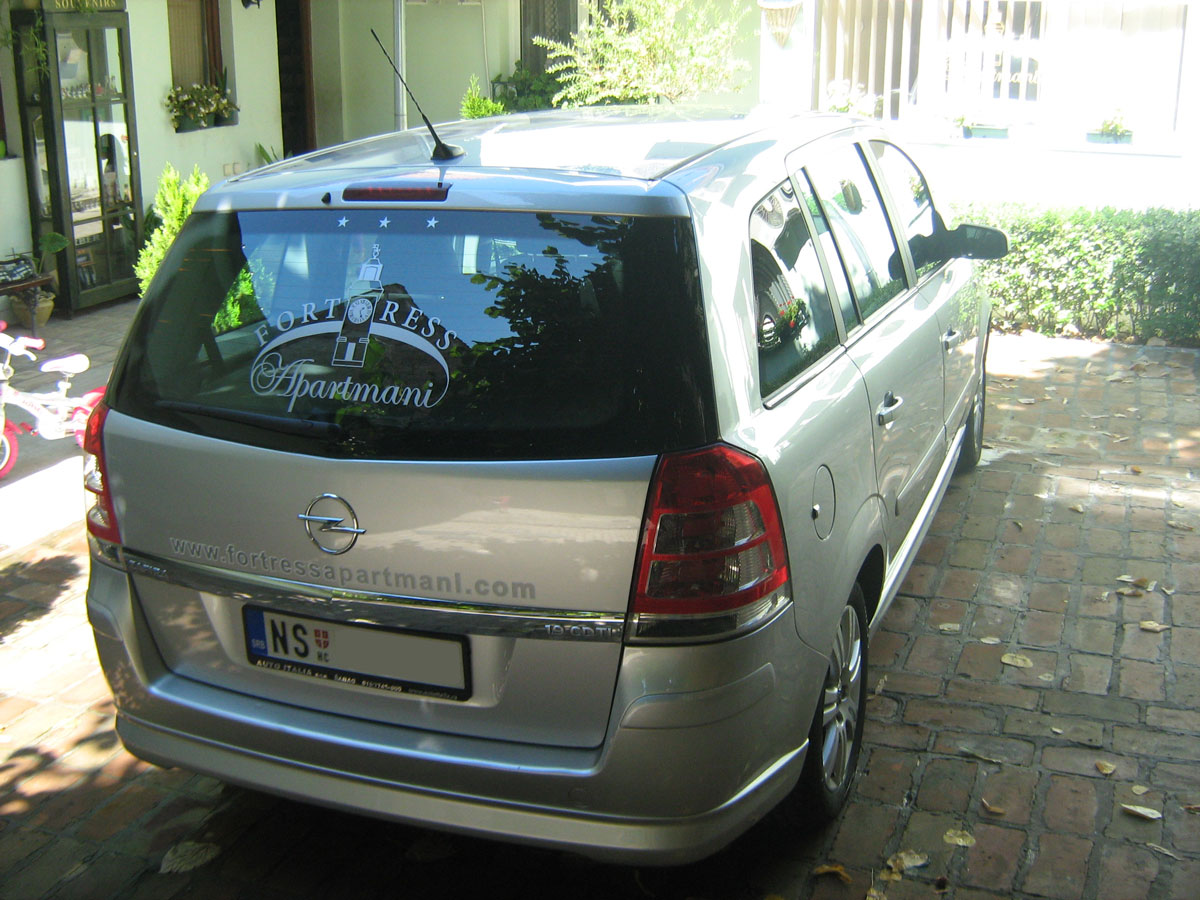 Prevoz gostiju,Fortres apartmani, Novi Sad